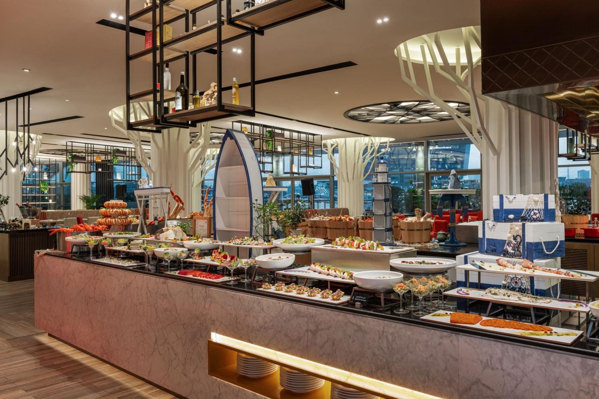 Marriott Marquis Dubai Hotell Exteriör bild