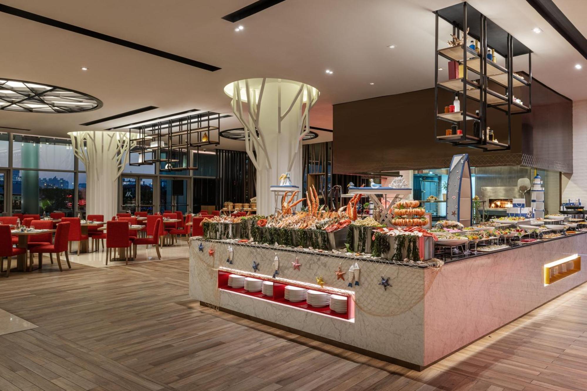 Marriott Marquis Dubai Hotell Exteriör bild