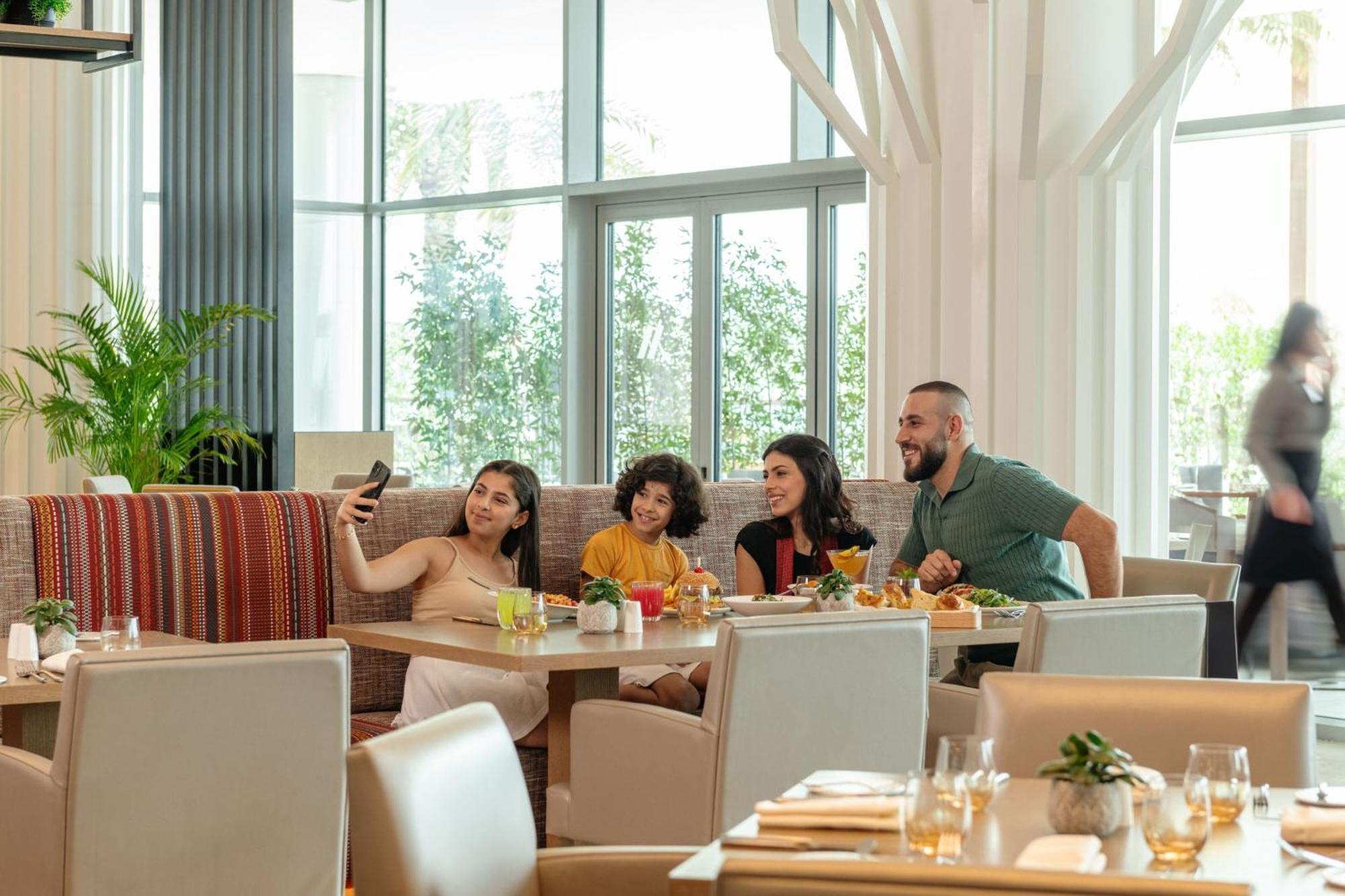 Marriott Marquis Dubai Hotell Exteriör bild