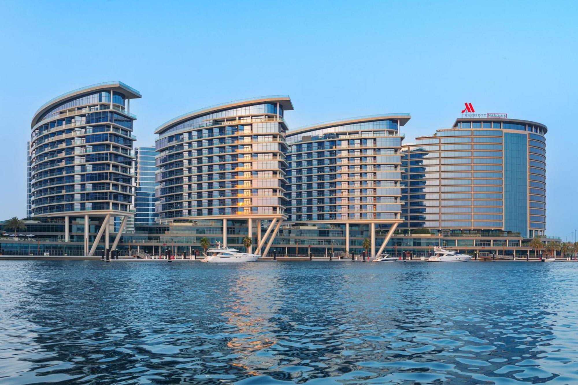 Marriott Marquis Dubai Hotell Exteriör bild