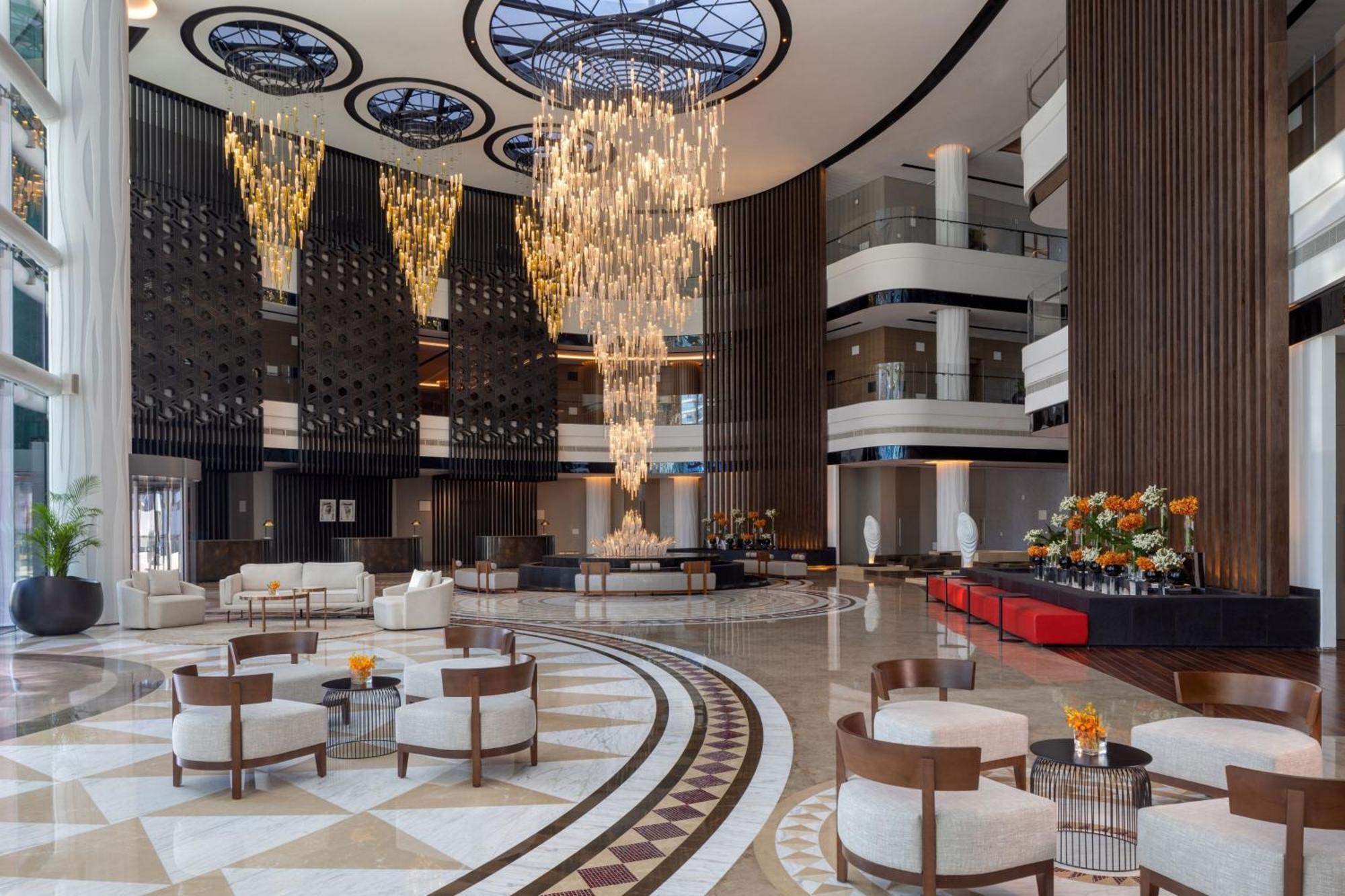Marriott Marquis Dubai Hotell Exteriör bild