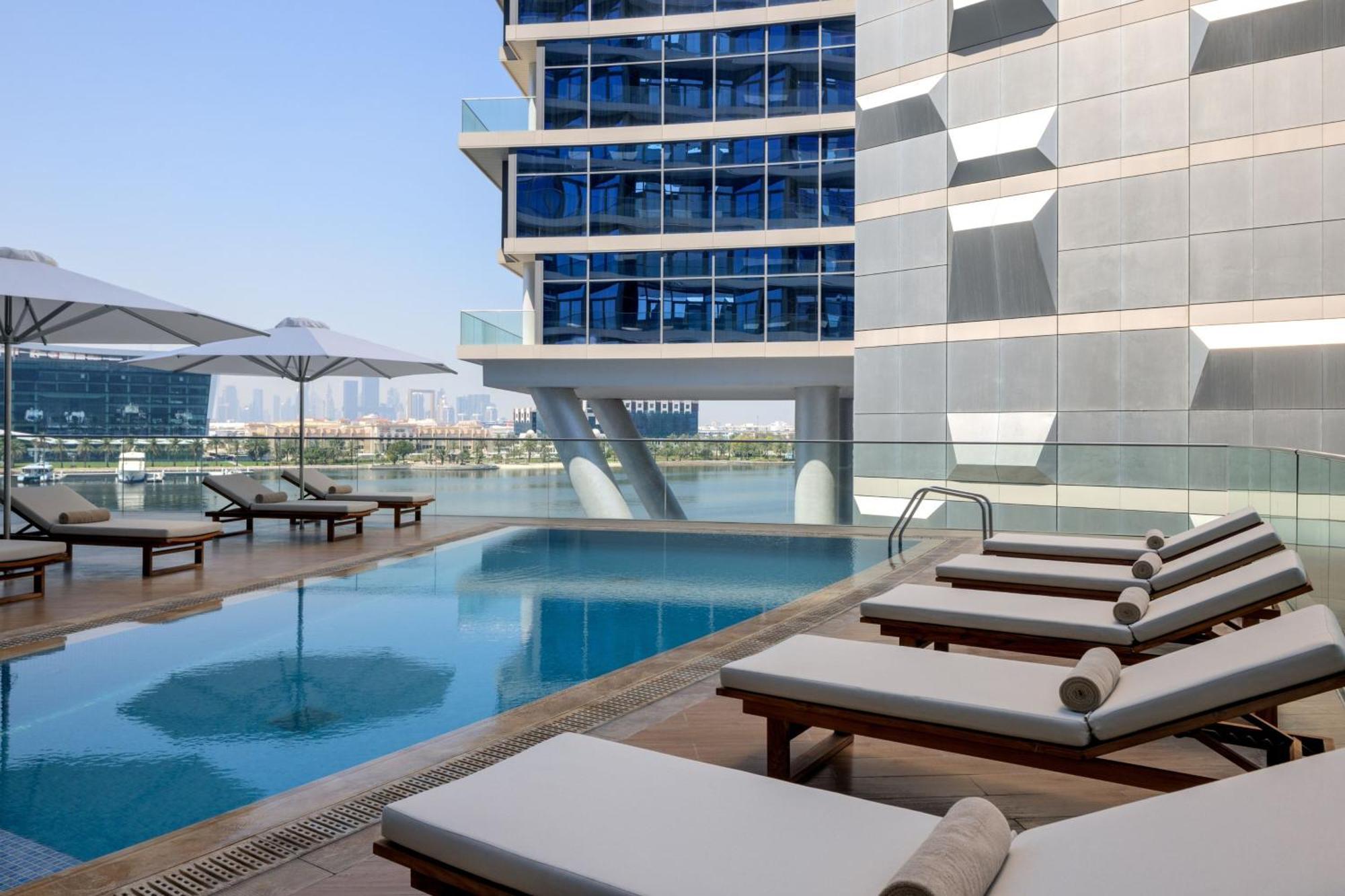 Marriott Marquis Dubai Hotell Exteriör bild