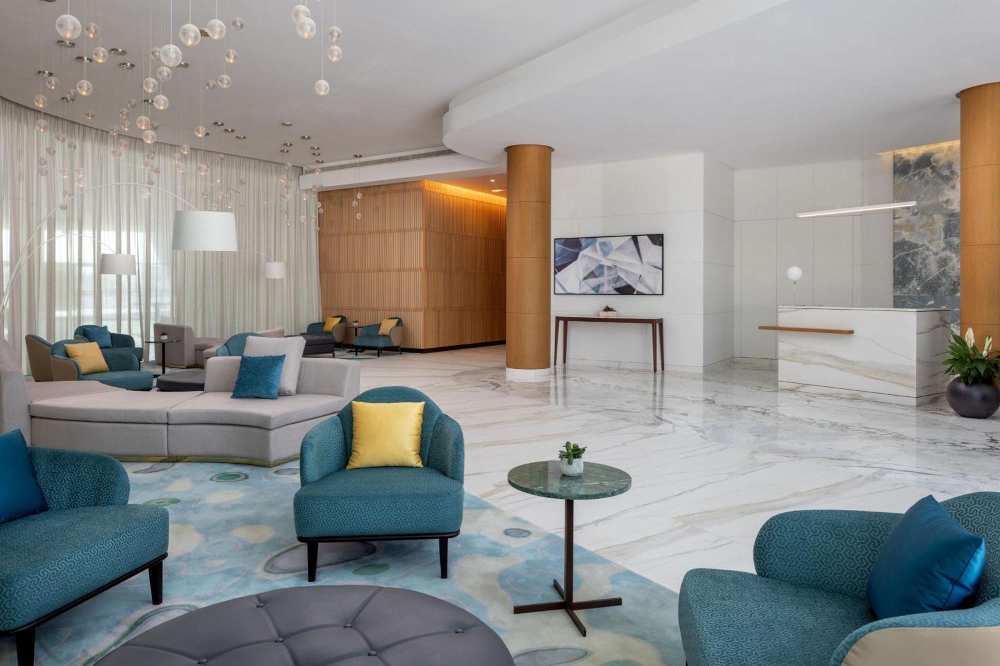 Marriott Marquis Dubai Hotell Exteriör bild