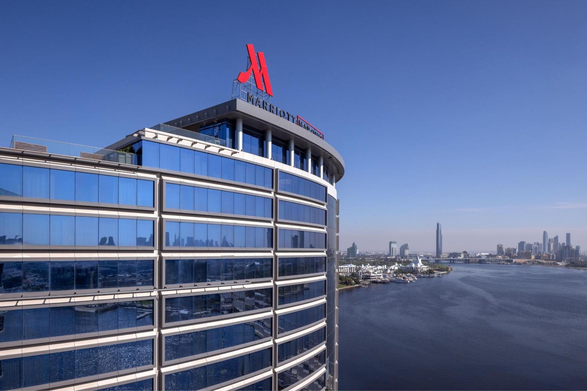 Marriott Marquis Dubai Hotell Exteriör bild