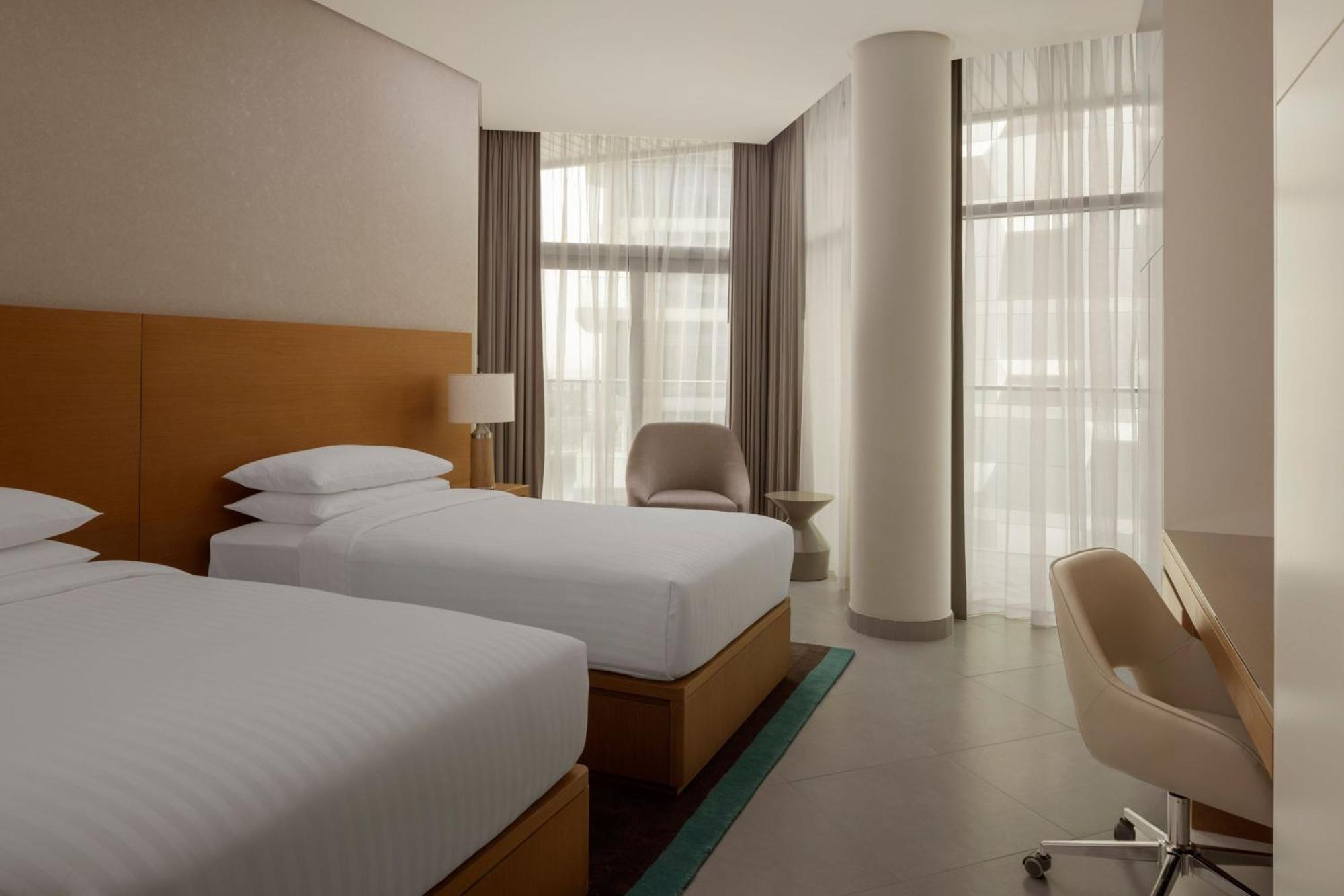 Marriott Marquis Dubai Hotell Exteriör bild